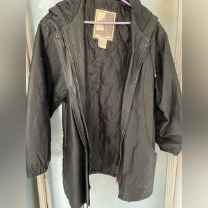 Black Hooded Jacket